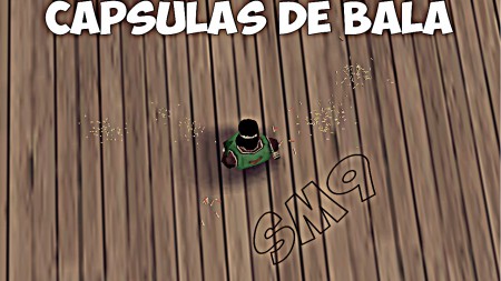 SHELL CAPSULAS DE BALAS -  BULLET CAPSULES GTA SA / SAMP